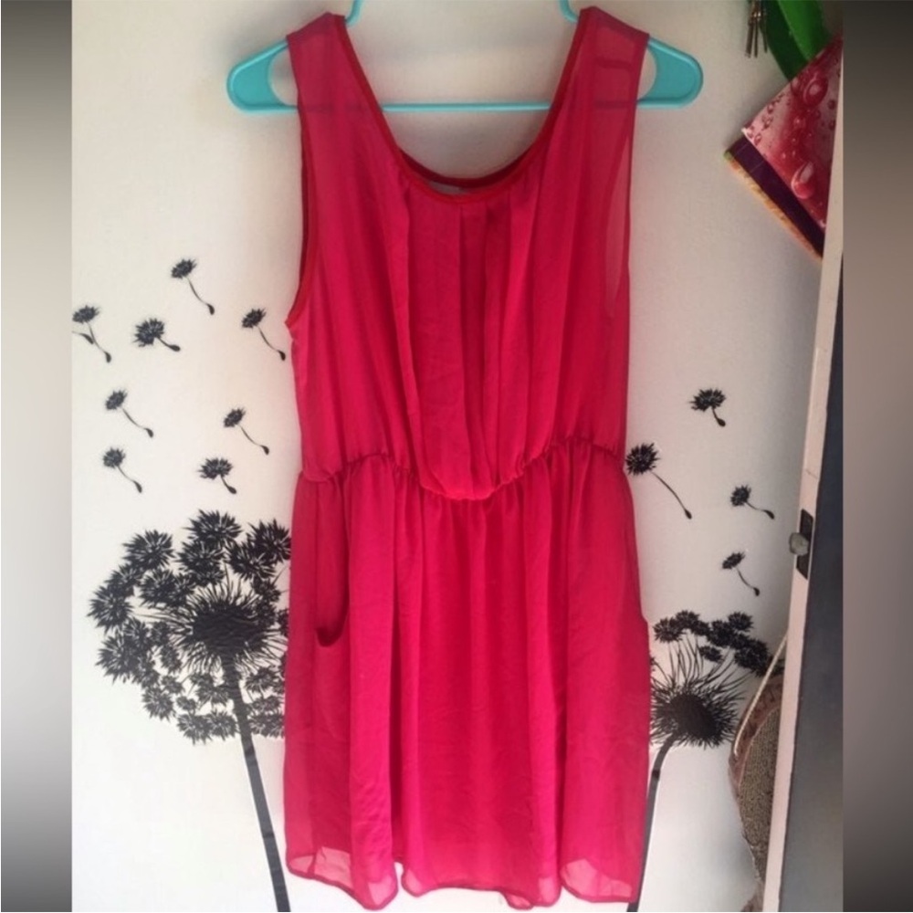 ASOS Bright Pink Dress Size 12